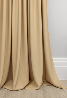 Kyoto Faux Silk, Natural - Made to Measure Curtains